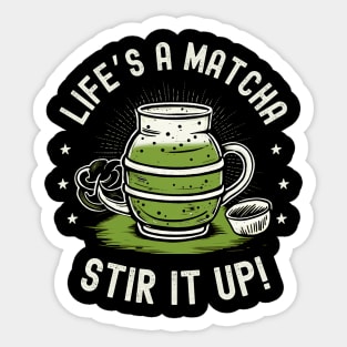 Matcha Sticker